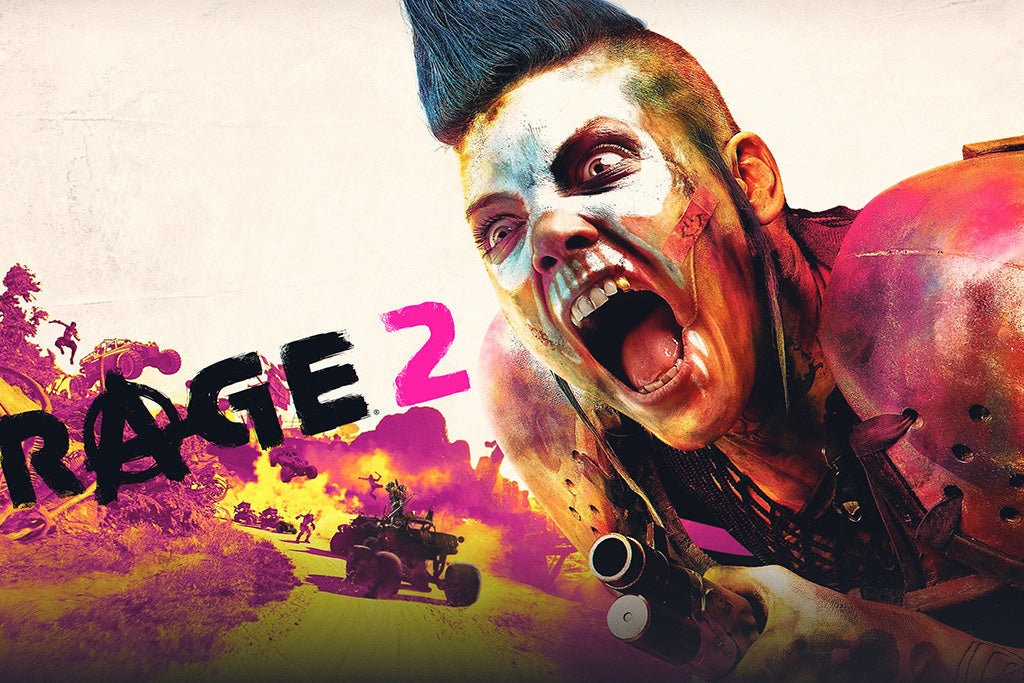 Rage 2 Video Game Canvas Poster