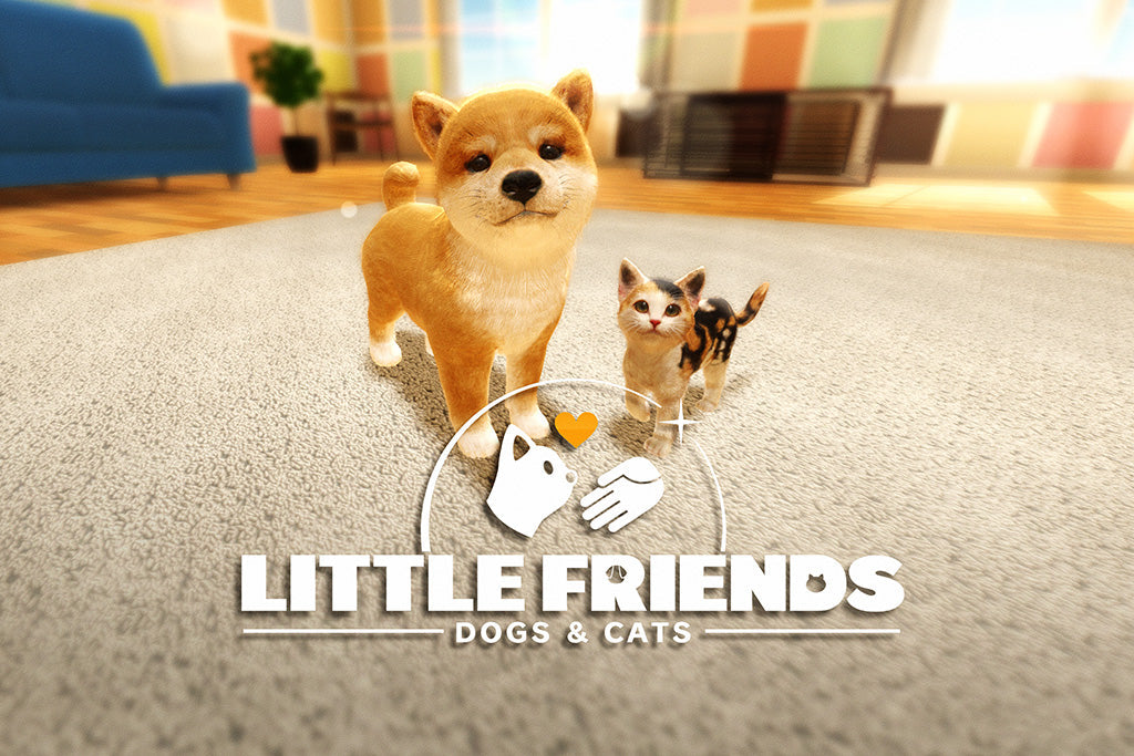 Little Friends Dogs & Cats Game Canvas Poster