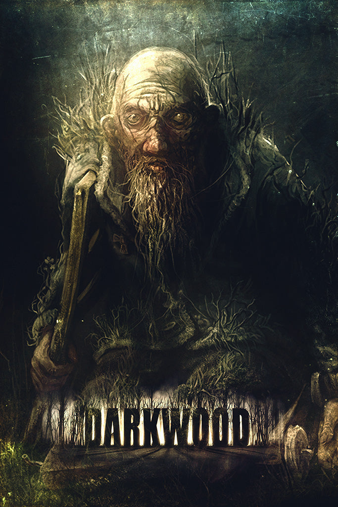 Darkwood Game Canvas Poster
