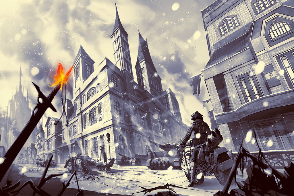 The Legend of Heroes Trials of Cold Steel II Video Game Canvas Poster