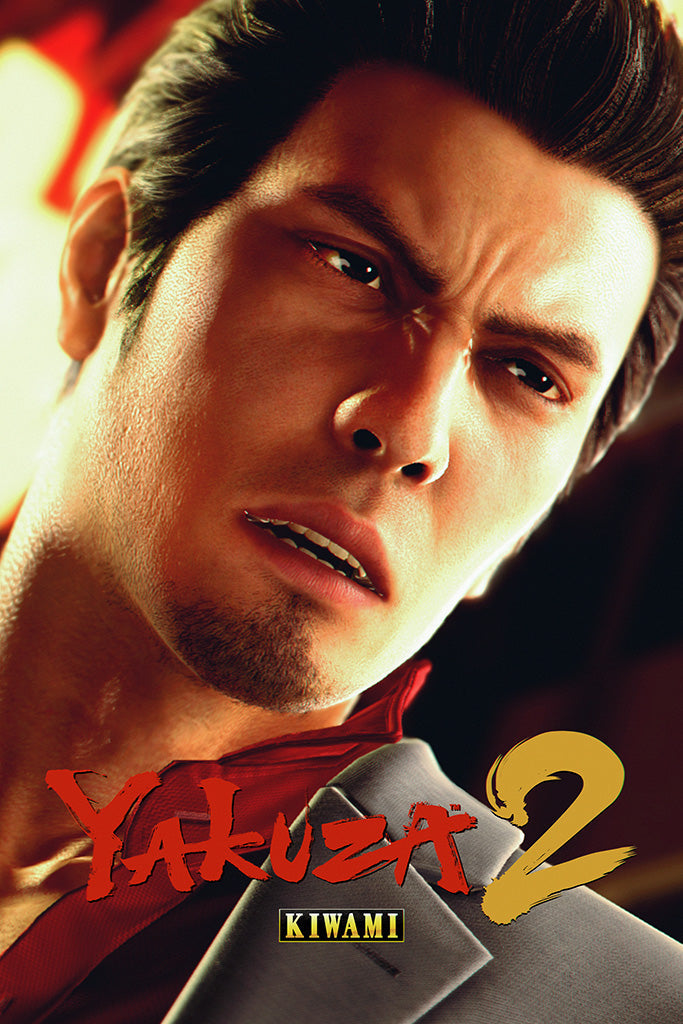 Yakuza Kiwami 2 Video Game Canvas Poster