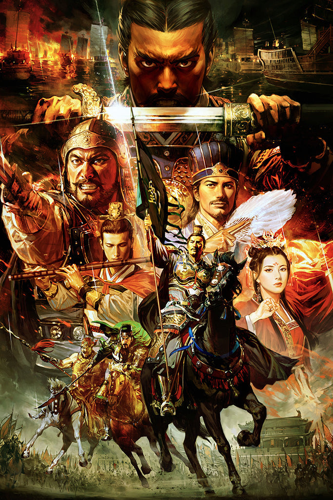 Total War Three Kingdoms 2019 Canvas Poster