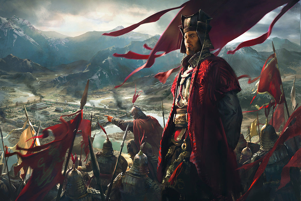 Total War Three Kingdoms 2019 Game Canvas Poster