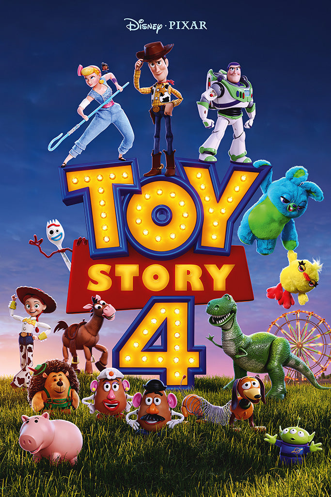 Toy Story 4 Movie Canvas Poster