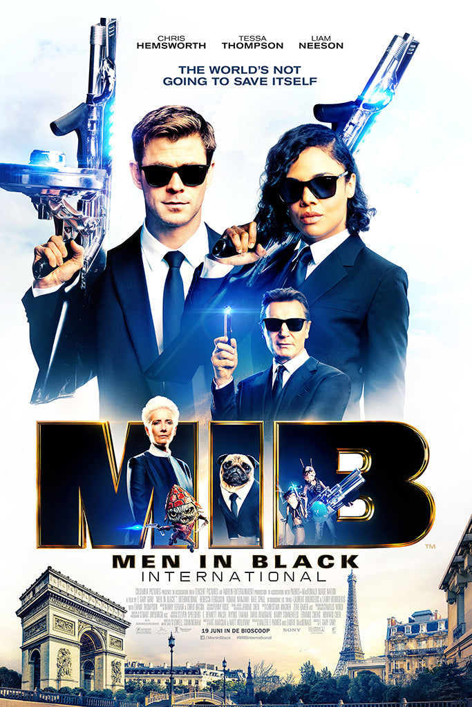 Men in Black International Canvas Poster