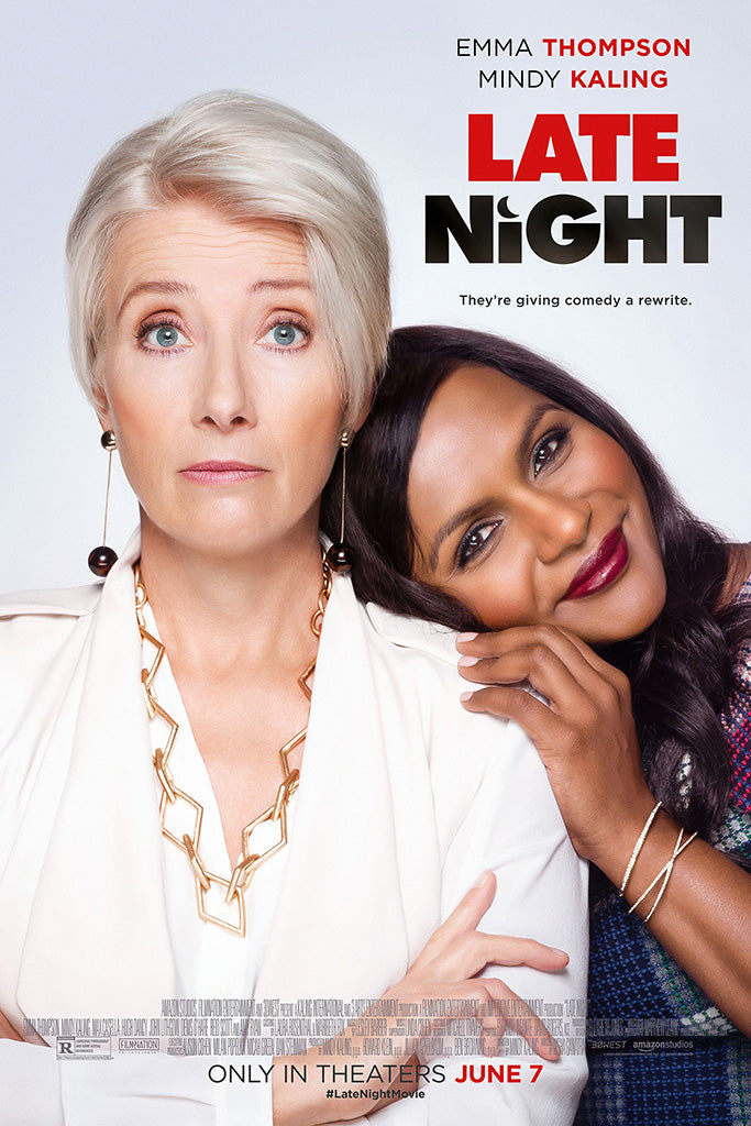 Late Night Movie Canvas Poster