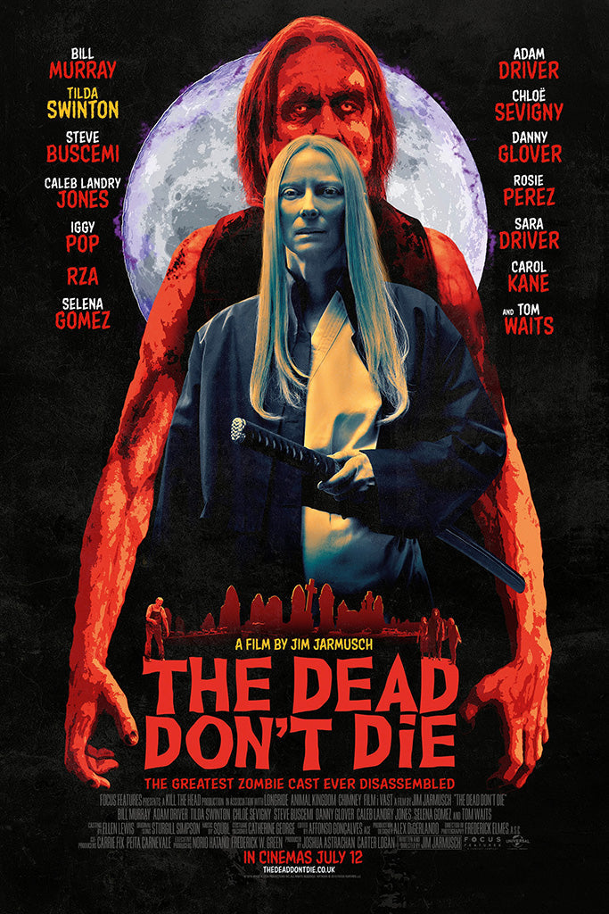 The Dead Don't Die 2019 Film Canvas Poster
