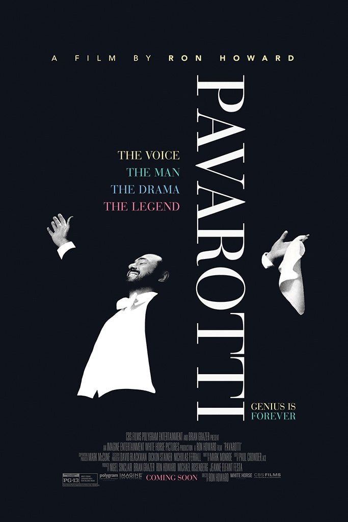 Pavarotti Canvas Poster