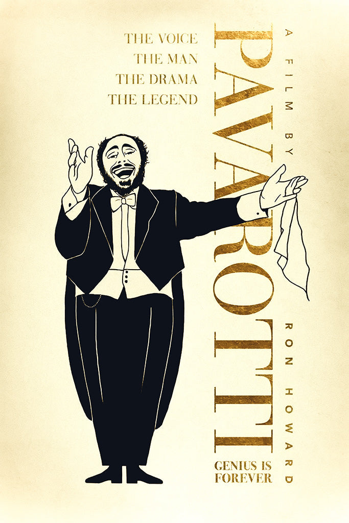 Pavarotti Movie Canvas Poster