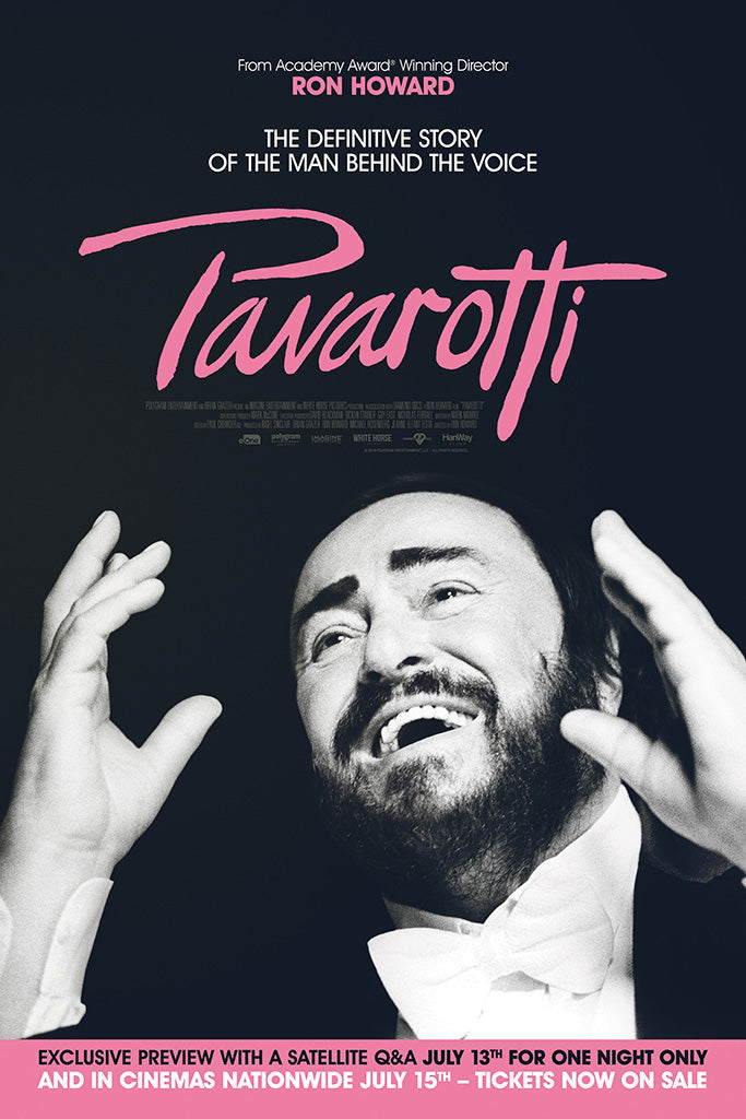 Pavarotti 2019 Film Canvas Poster