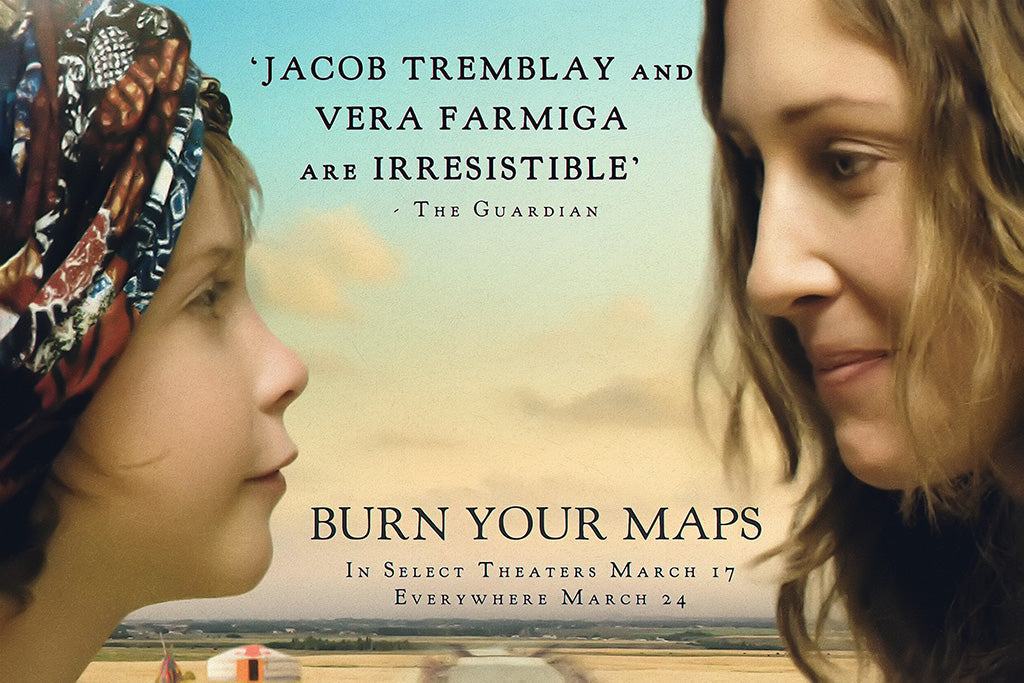 Burn Your Maps Movie Canvas Poster