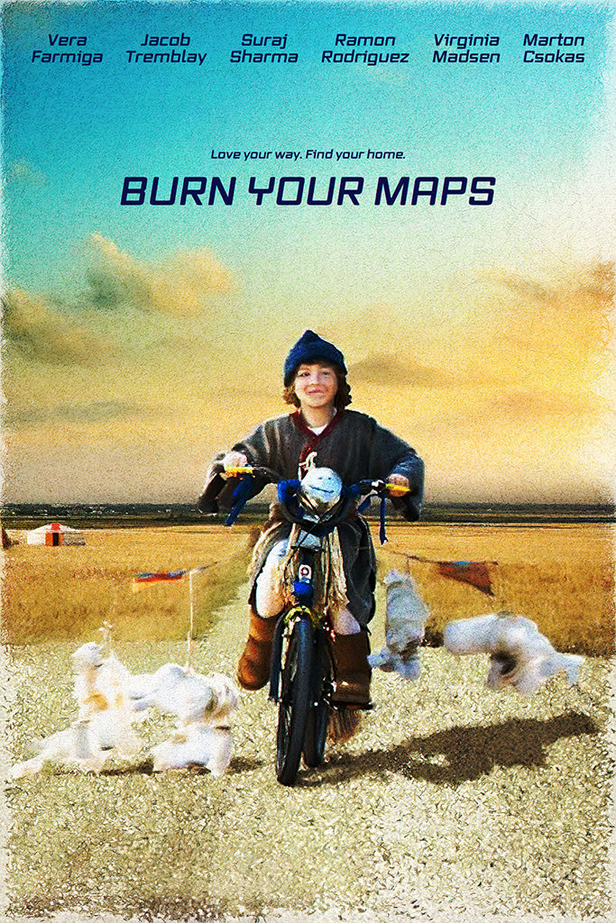 Burn Your Maps 2019 Film Canvas Poster