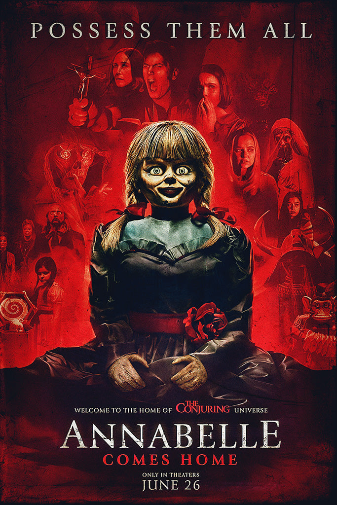 Annabelle Comes Home Movie Canvas Poster