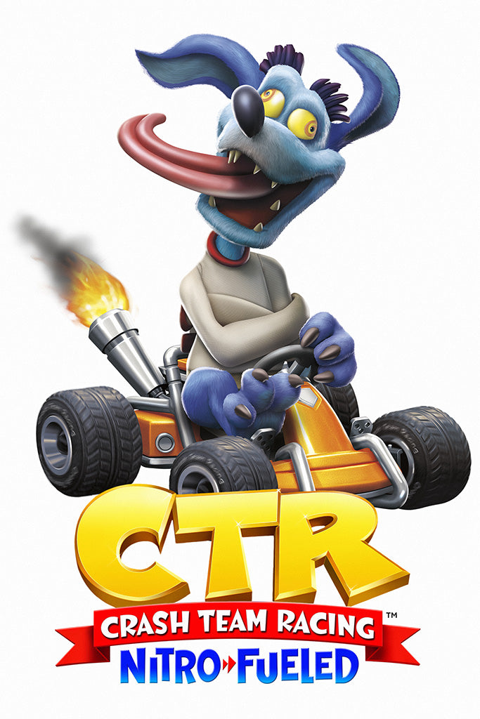 Crash Team Racing Nitro Fueled Canvas Poster