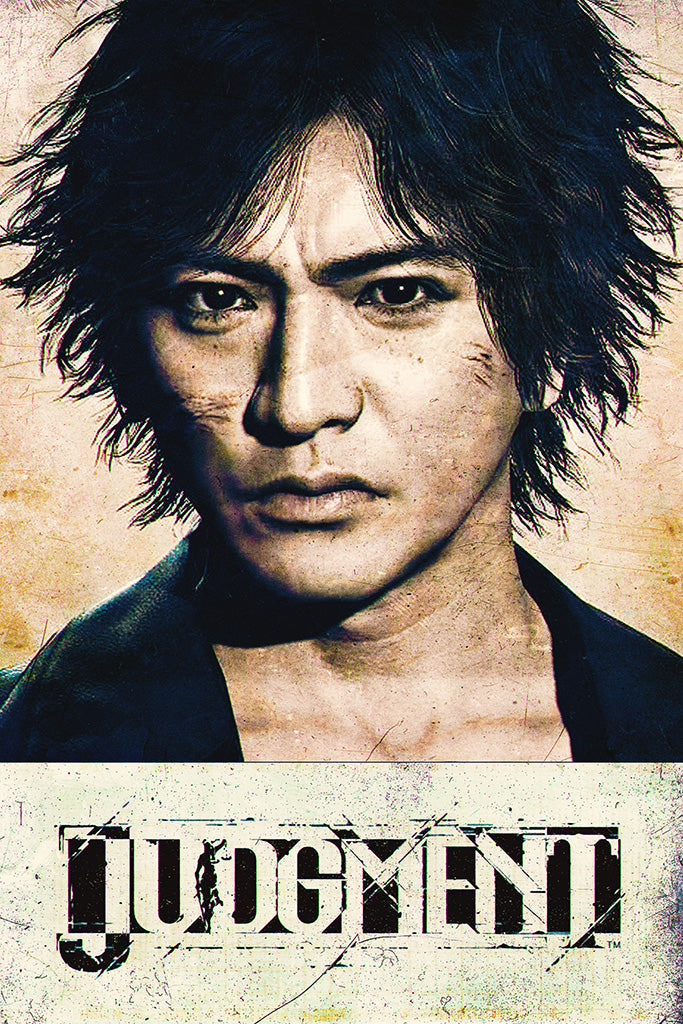Judgment Video Game Canvas Poster