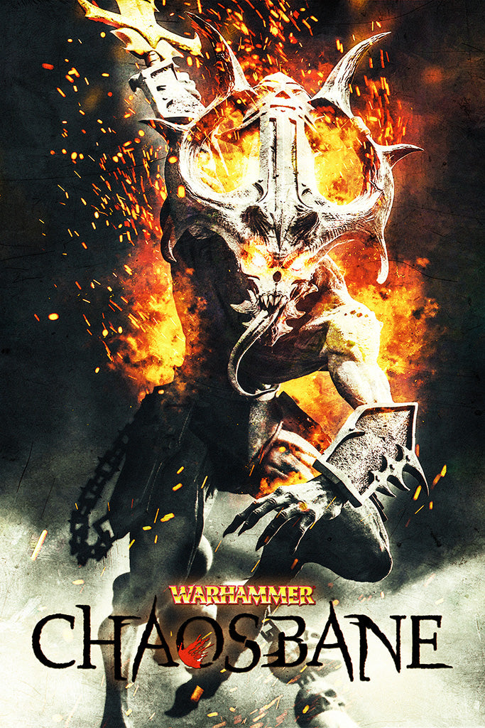 Warhammer Chaosbane Game Canvas Poster