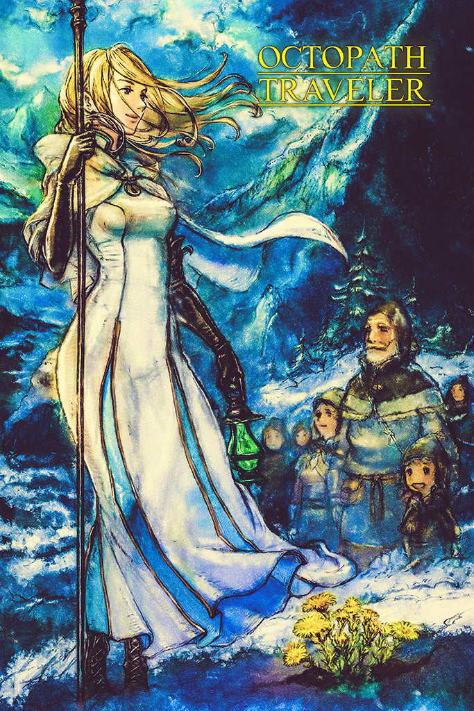 Octopath Traveller 2019 Canvas Poster