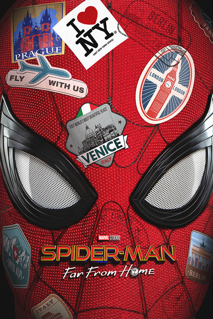 Spider-Man Far From Home Canvas Poster