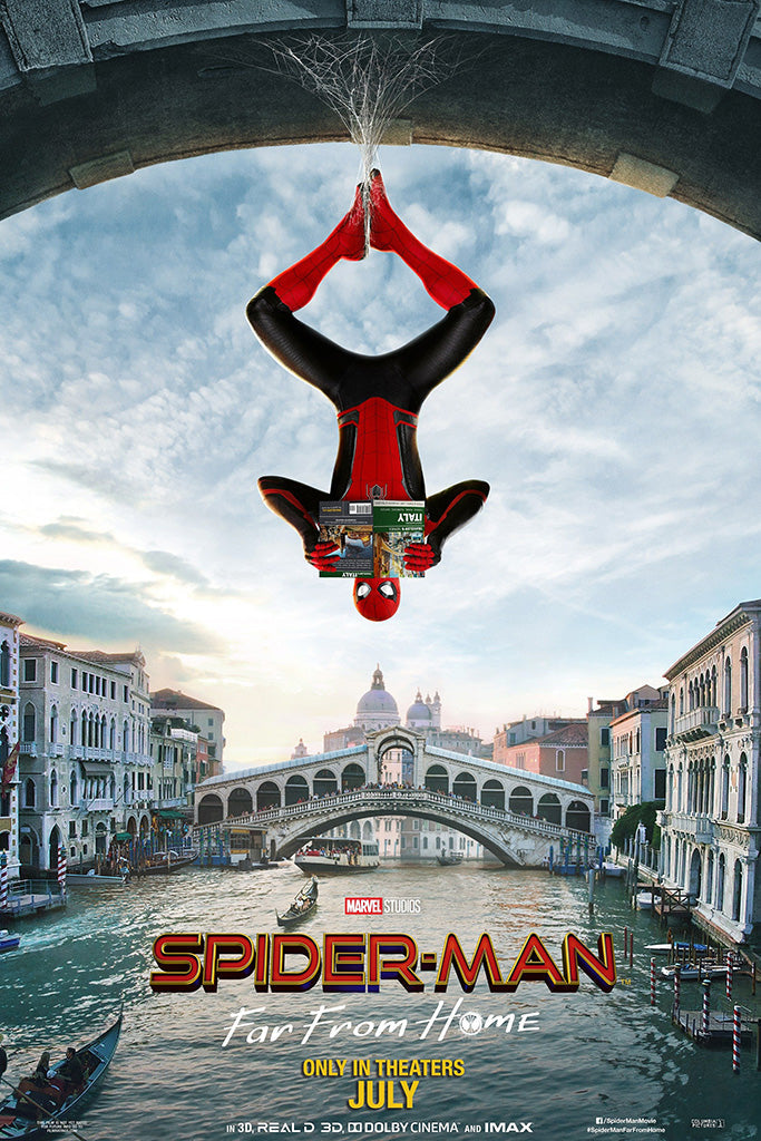 Spider-Man Far From Home 2019 Film Canvas Poster