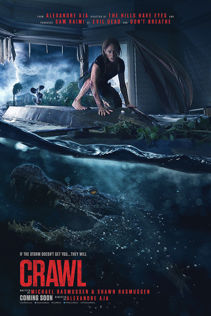 Crawl Movie Canvas Poster