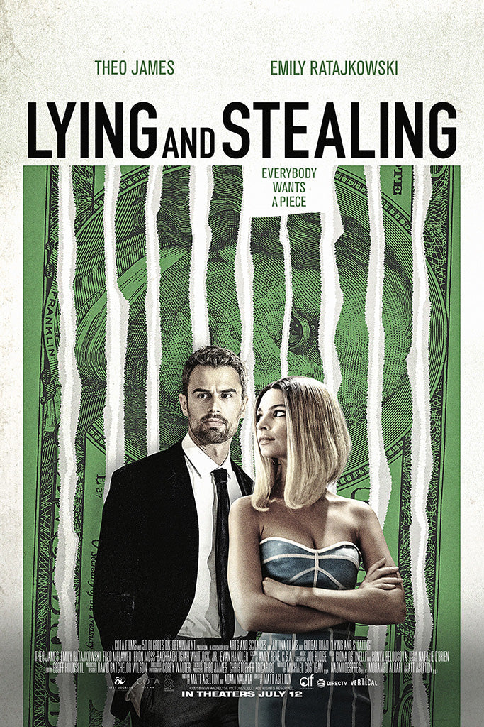 Lying and Stealing Canvas Poster