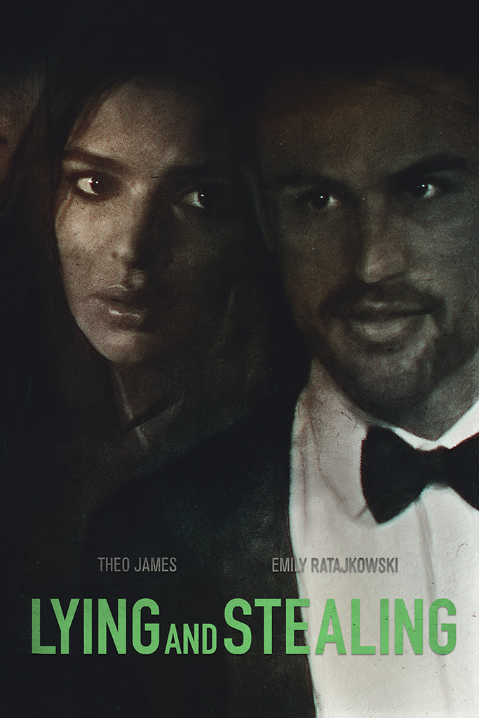 Lying and Stealing 2019 Film Canvas Poster