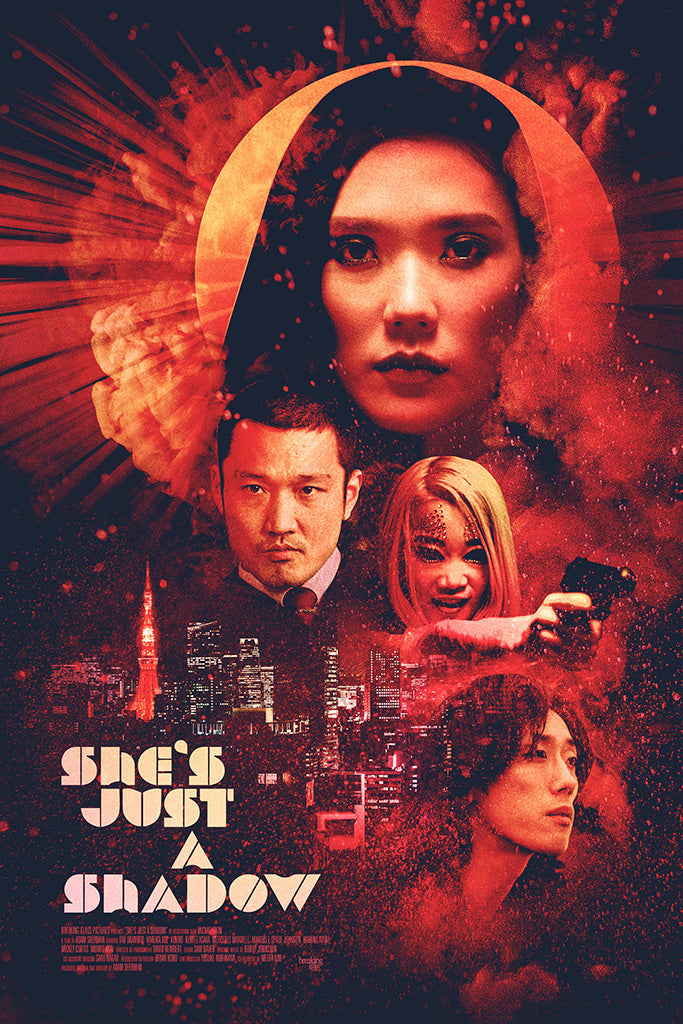 She's Just a Shadow Canvas Poster