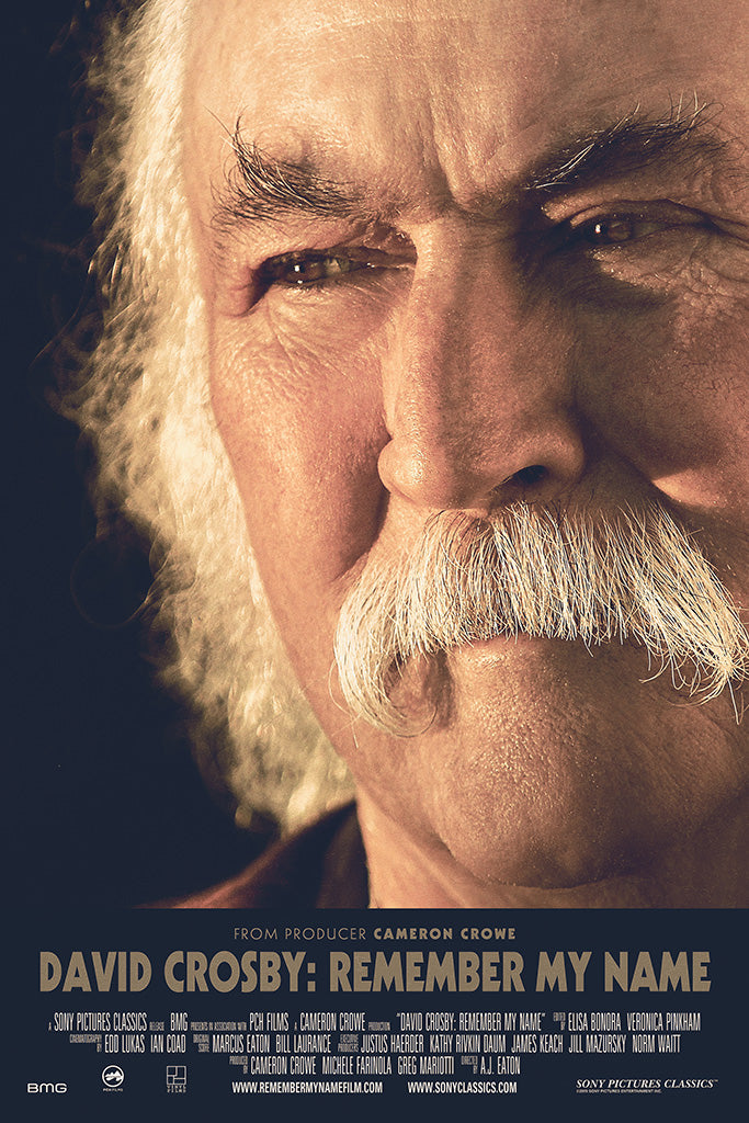 David Crosby Remember My Name 2019 Film Canvas Poster