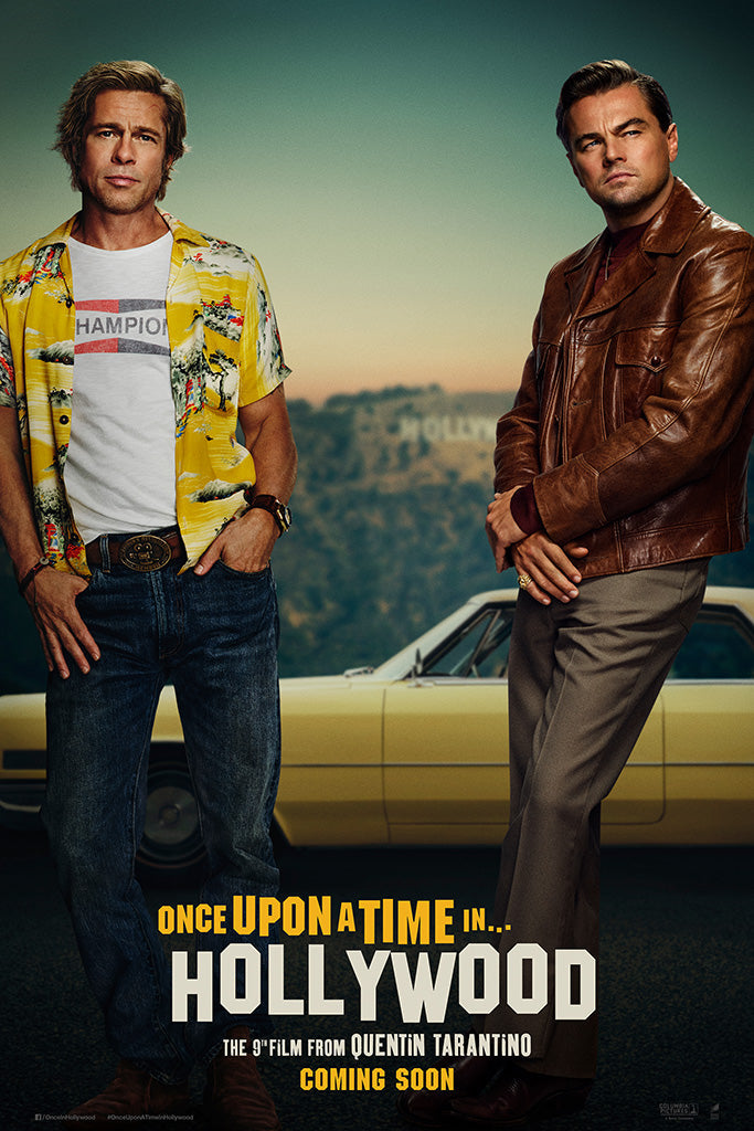 Once Upon a Time in Hollywood Movie Canvas Poster