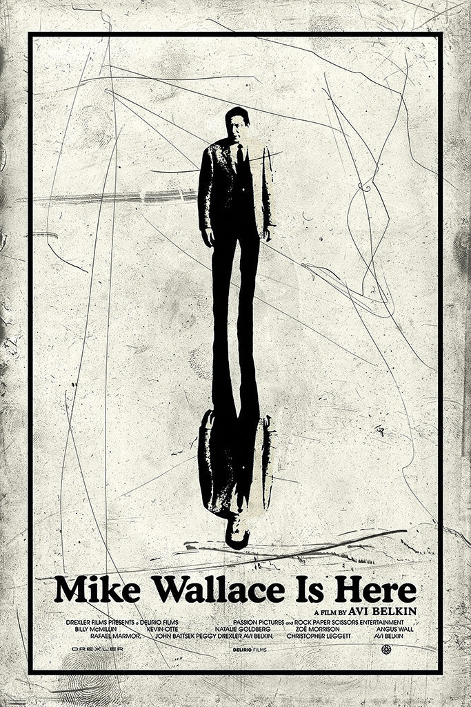 Mike Wallace Is Here 2019 Film Canvas Poster