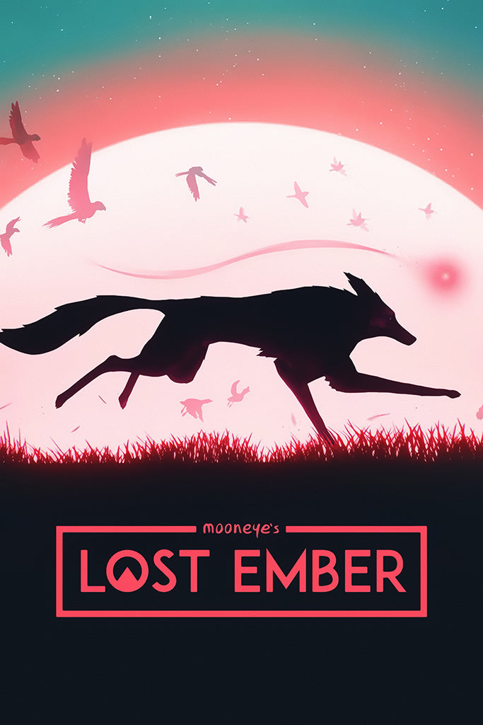 Lost Ember Video Game Canvas Poster