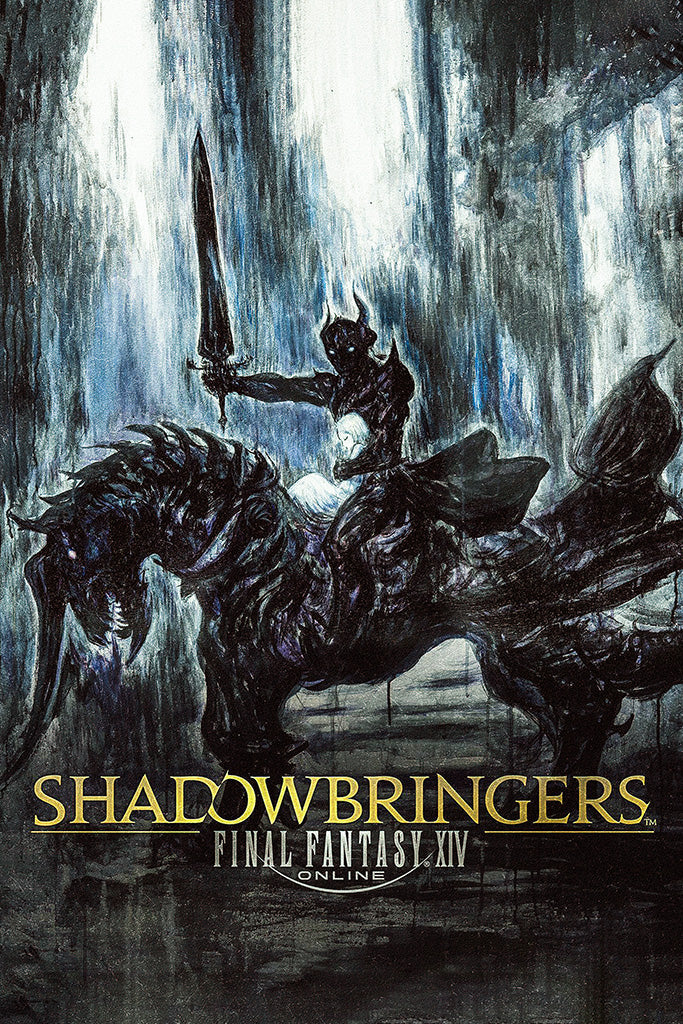Final Fantasy XIV Shadowbringers Game Canvas Poster