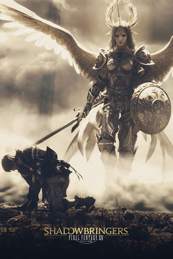 Final Fantasy XIV Shadowbringers Video Game Canvas Poster