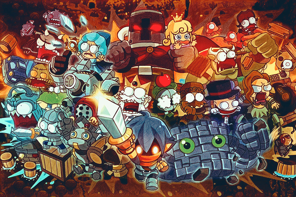 Wonder Blade Canvas Poster