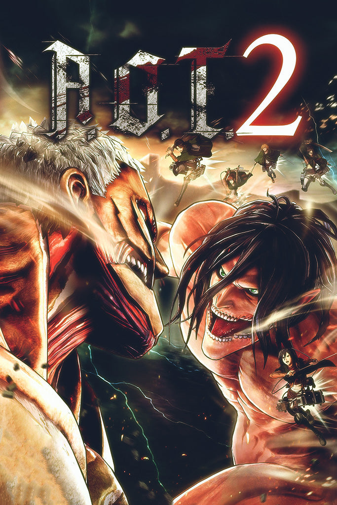Attack on Titan 2 Final Battle Game Canvas Poster