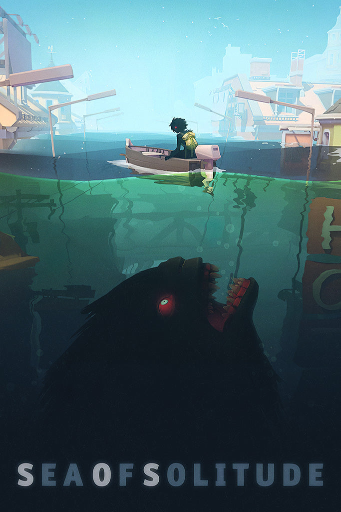 Sea of Solitude Game Canvas Poster
