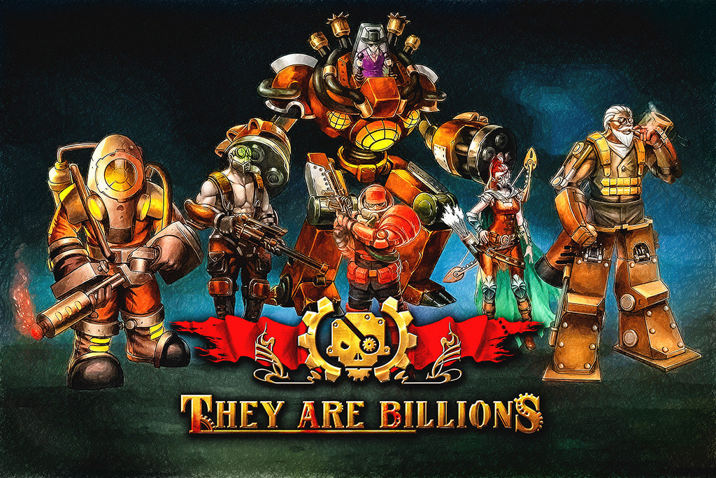 They Are Billions Canvas Poster