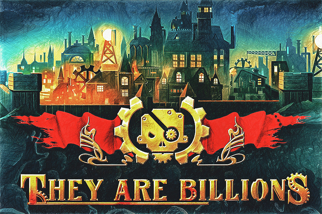 They Are Billions Game Canvas Poster