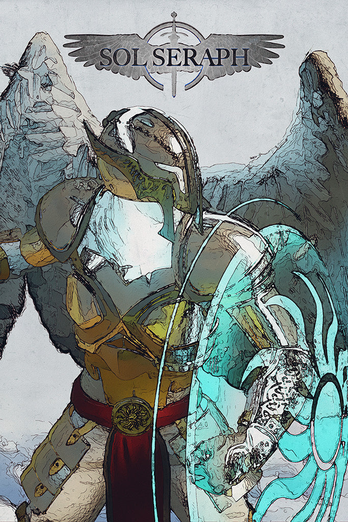 SolSeraph Video Game Canvas Poster