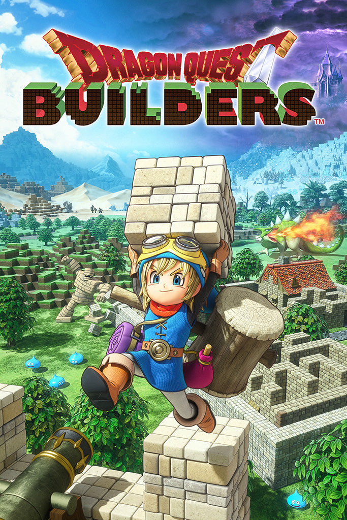 Dragon Quest Builders 2 Canvas Poster