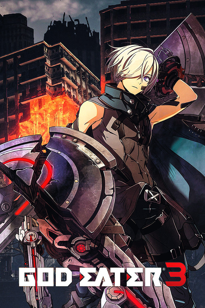God Eater 3 Canvas Poster