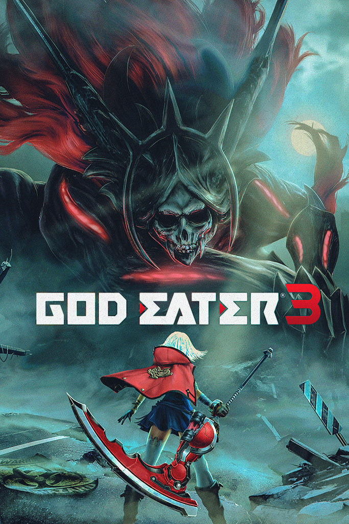 God Eater 3 2019 Game Canvas Poster