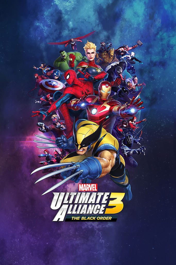 Marvel Ultimate Alliance 3 The Black Order Canvas Poster
