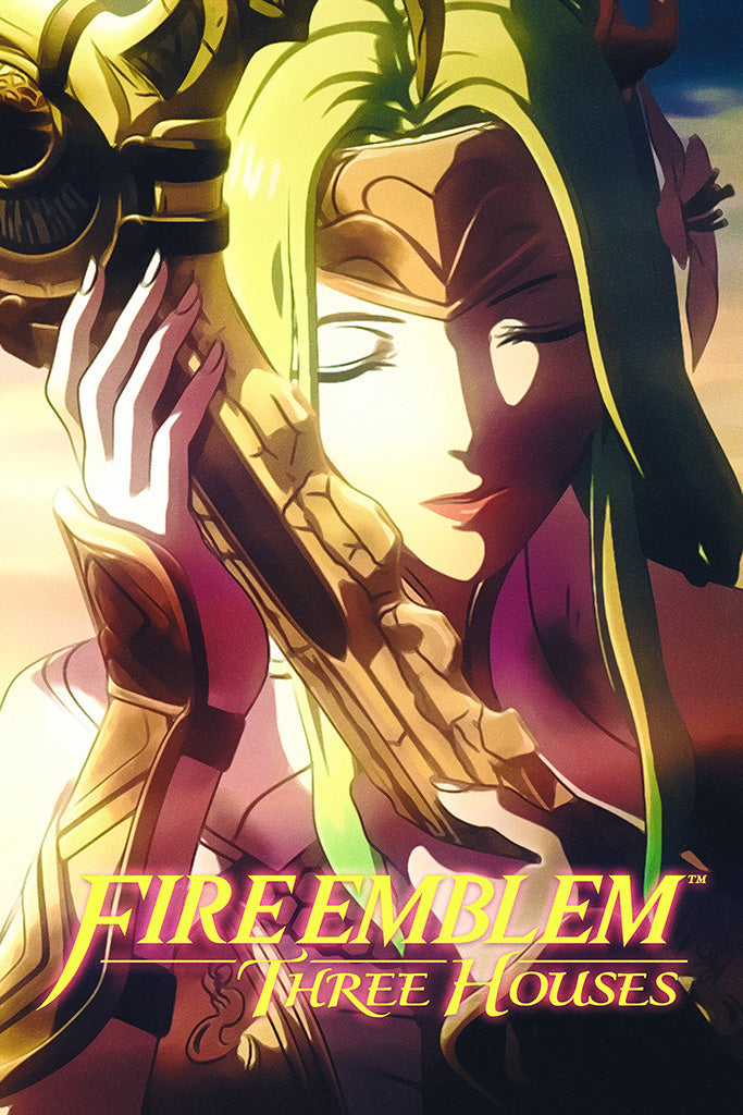 Fire Emblem Three Houses Game Canvas Poster