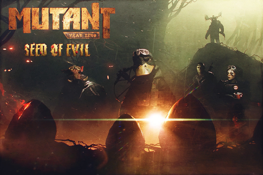 Mutant Year Zero Seed of Evil Canvas Poster