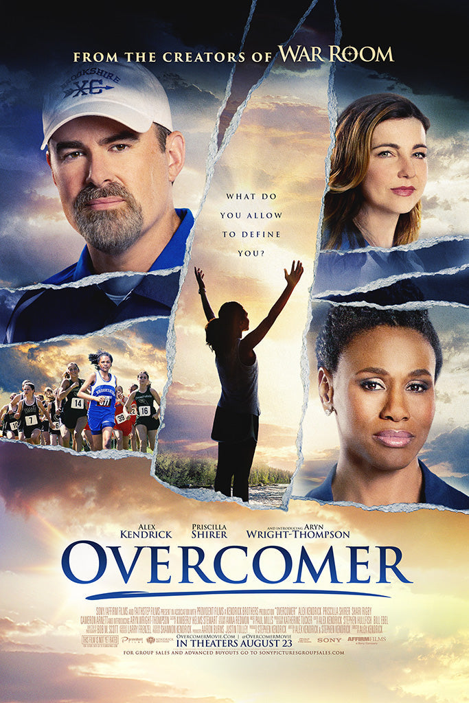 Overcomer Canvas Poster