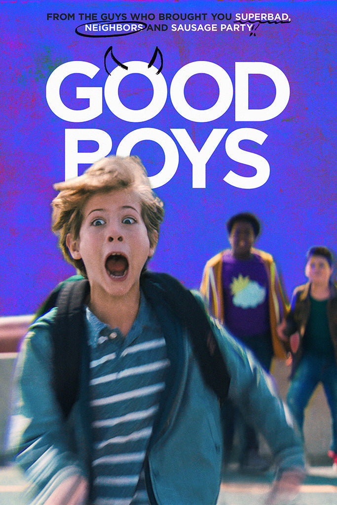 Good Boys Film Canvas Poster