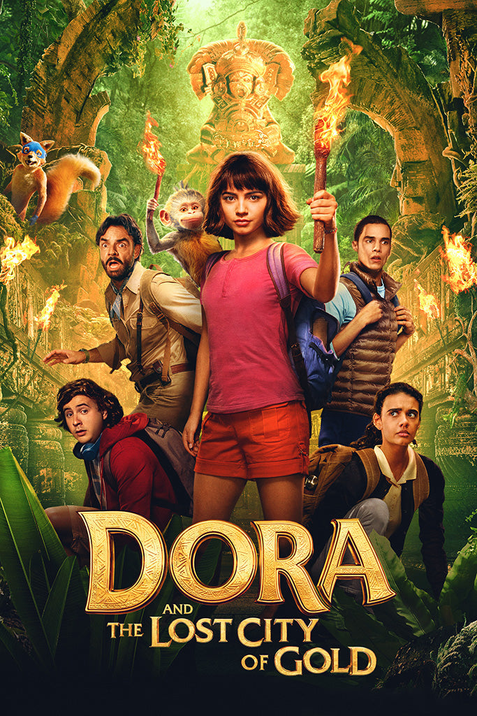 Dora and the Lost City of Gold Movie Canvas Poster