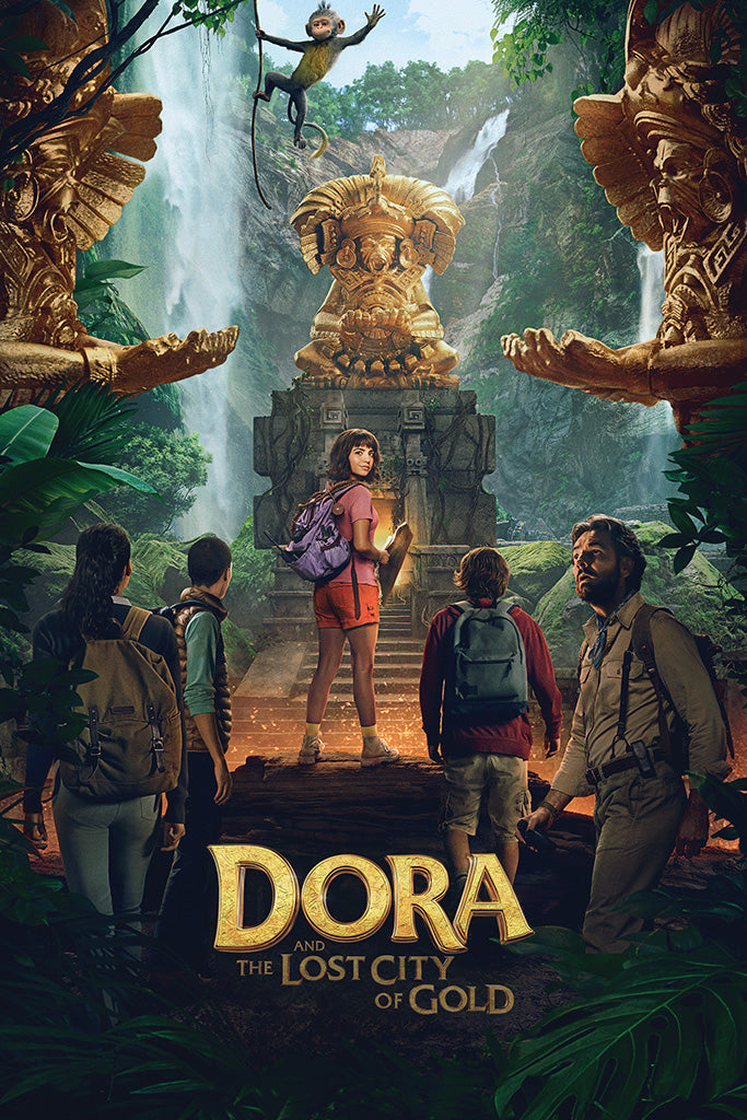 Dora and the Lost City of Gold Film Canvas Poster