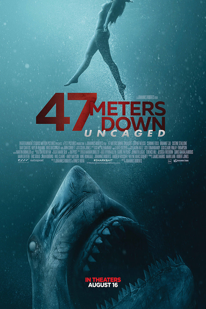 47 Meters Down Uncaged Canvas Poster